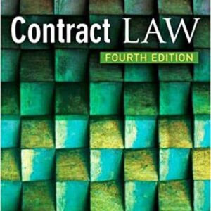 Contract Law By Mary Charman